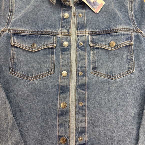 Express Women's Denim Jacket Blue Small Brand New With Tags - Picture 9 of 9